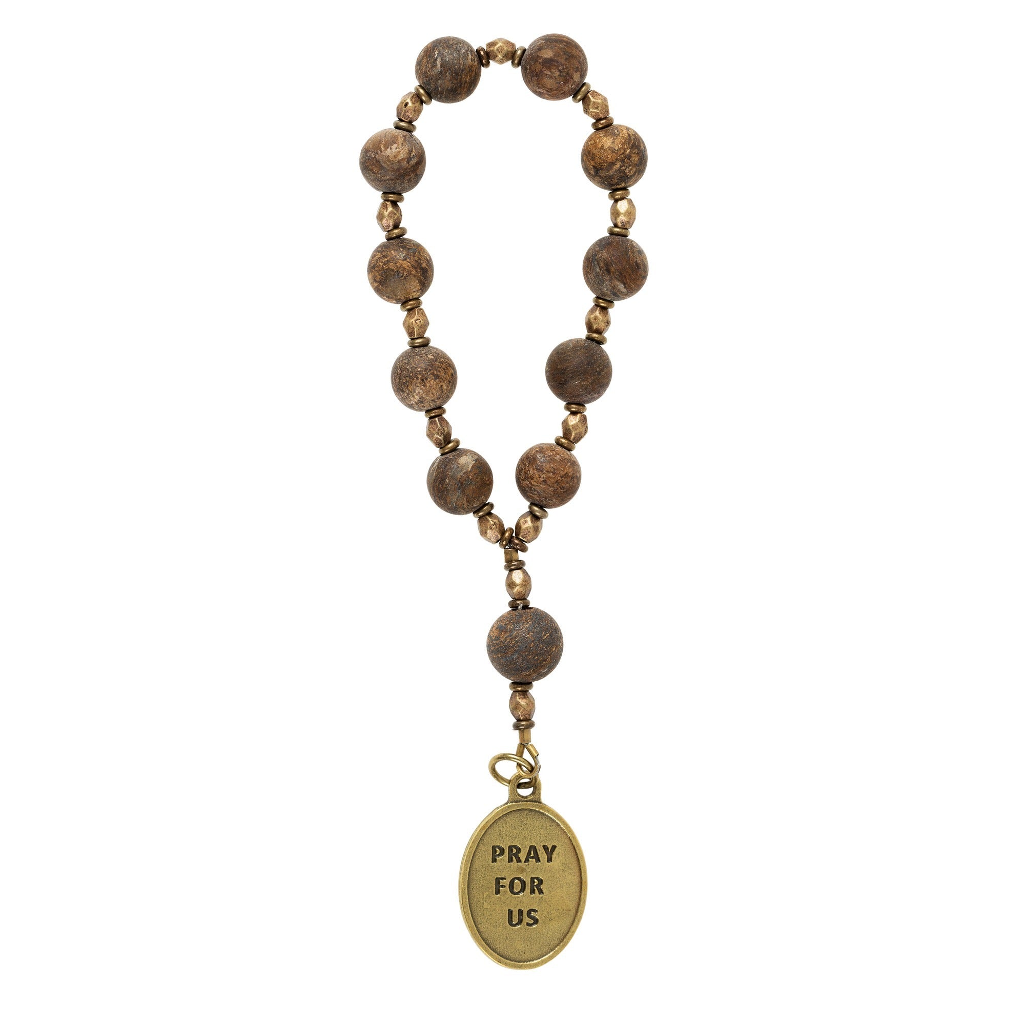 St. Michael Strength Decade Rosary with Card