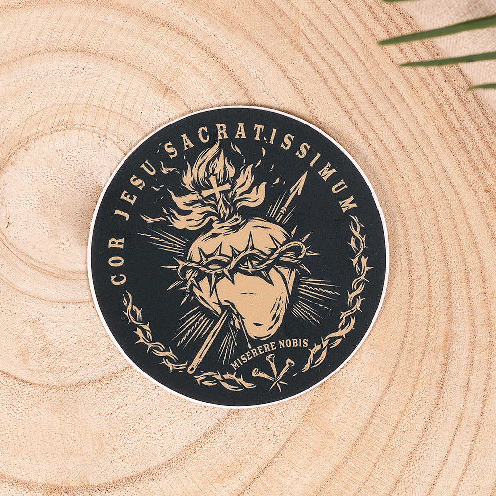 Return: A Guided Lent Journal for Prayer and Meditation, Sacred Heart Sticker & St. Joseph Prayer Card Gift Set