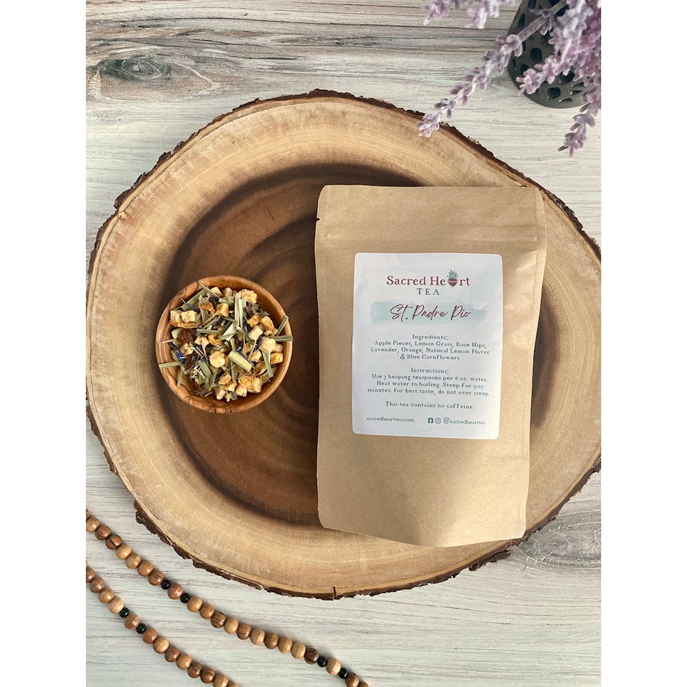 St. Padre Pio Lavender Lemon Herbal Tea