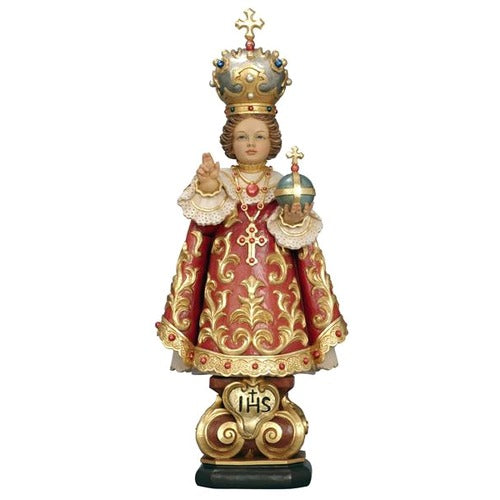 Infant of Prague Hand Made Italian Statue - 11"