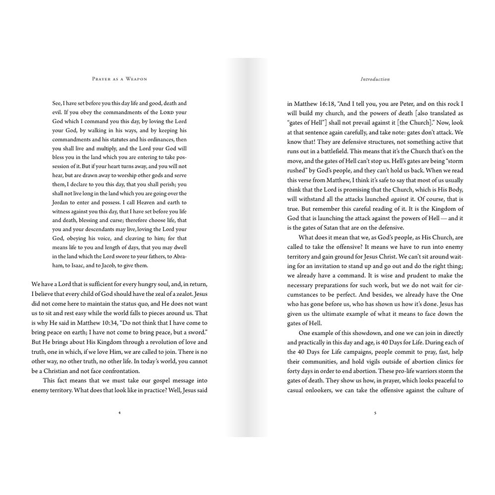 Prayer as a Weapon: How to Go on the Spiritual Offensive
