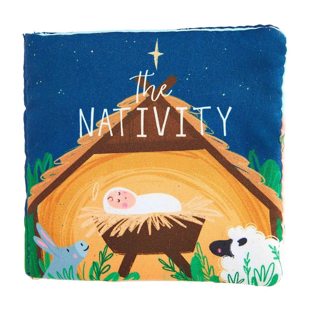 Baby Jesus Nativity Plush with Nativity Story Book
