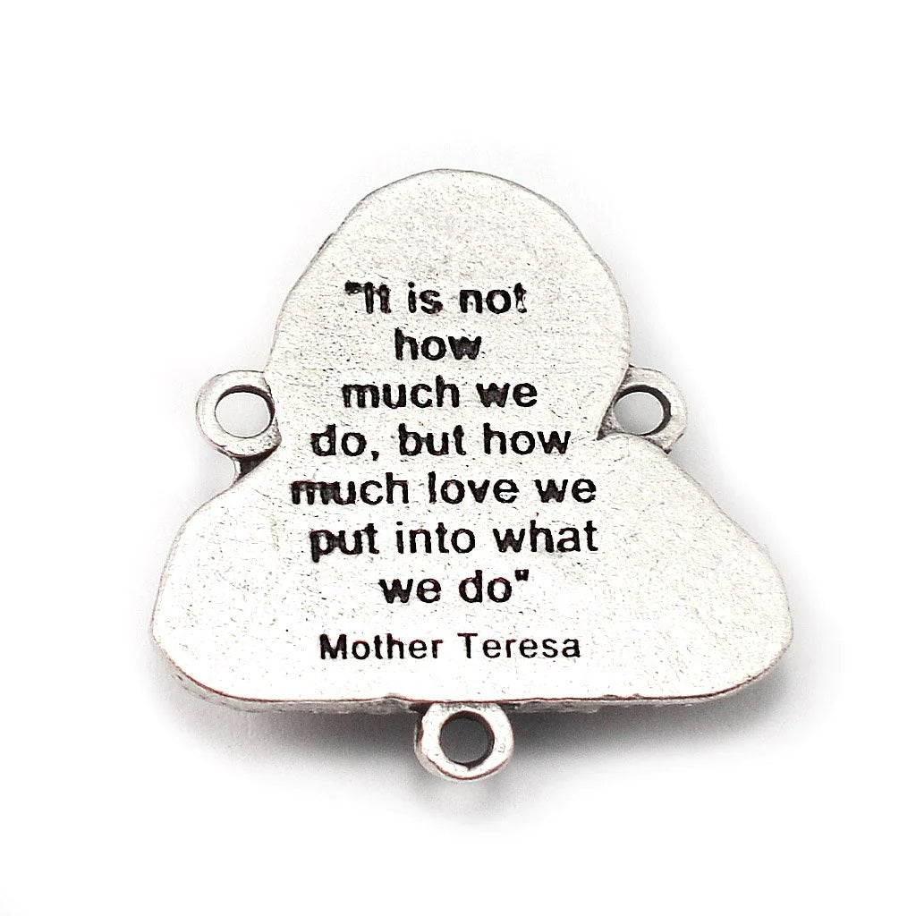 St. Mother Teresa of Calcutta Bohemian Glass Rosary