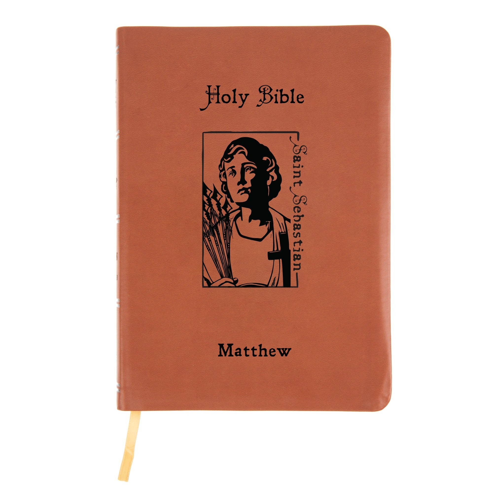 Personalized St. Sebastian Bible