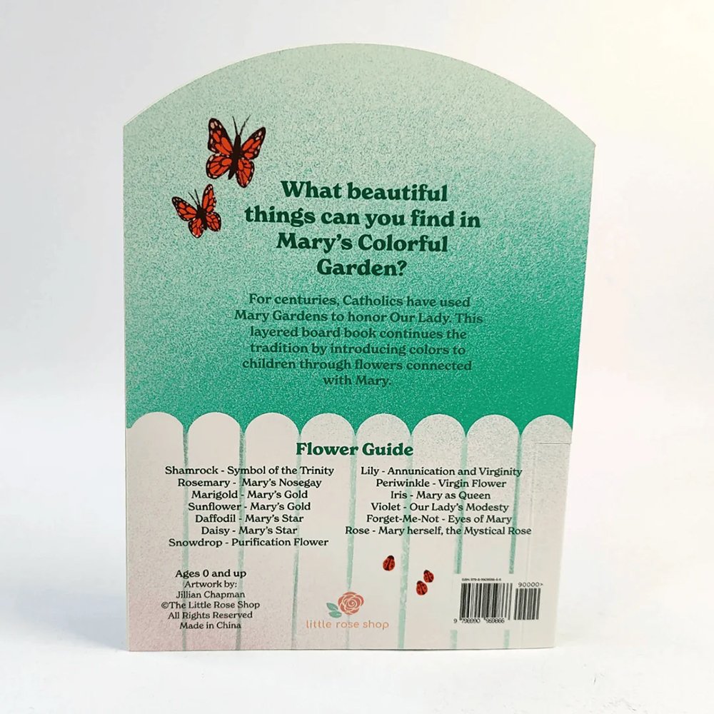 Mary's Colorful Garden Board Book