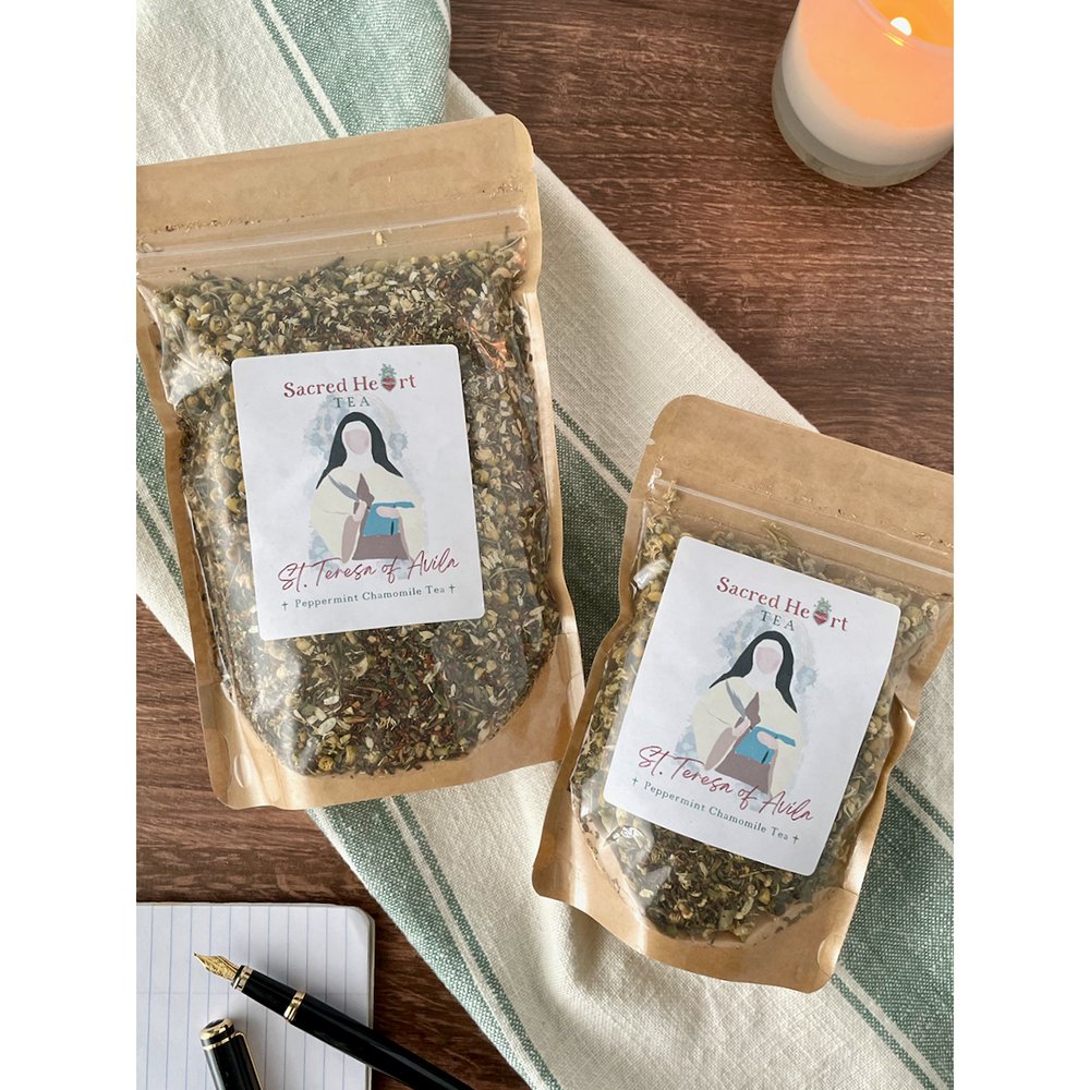 St. Teresa of Avila Peppermint Chamomile Herbal Tea