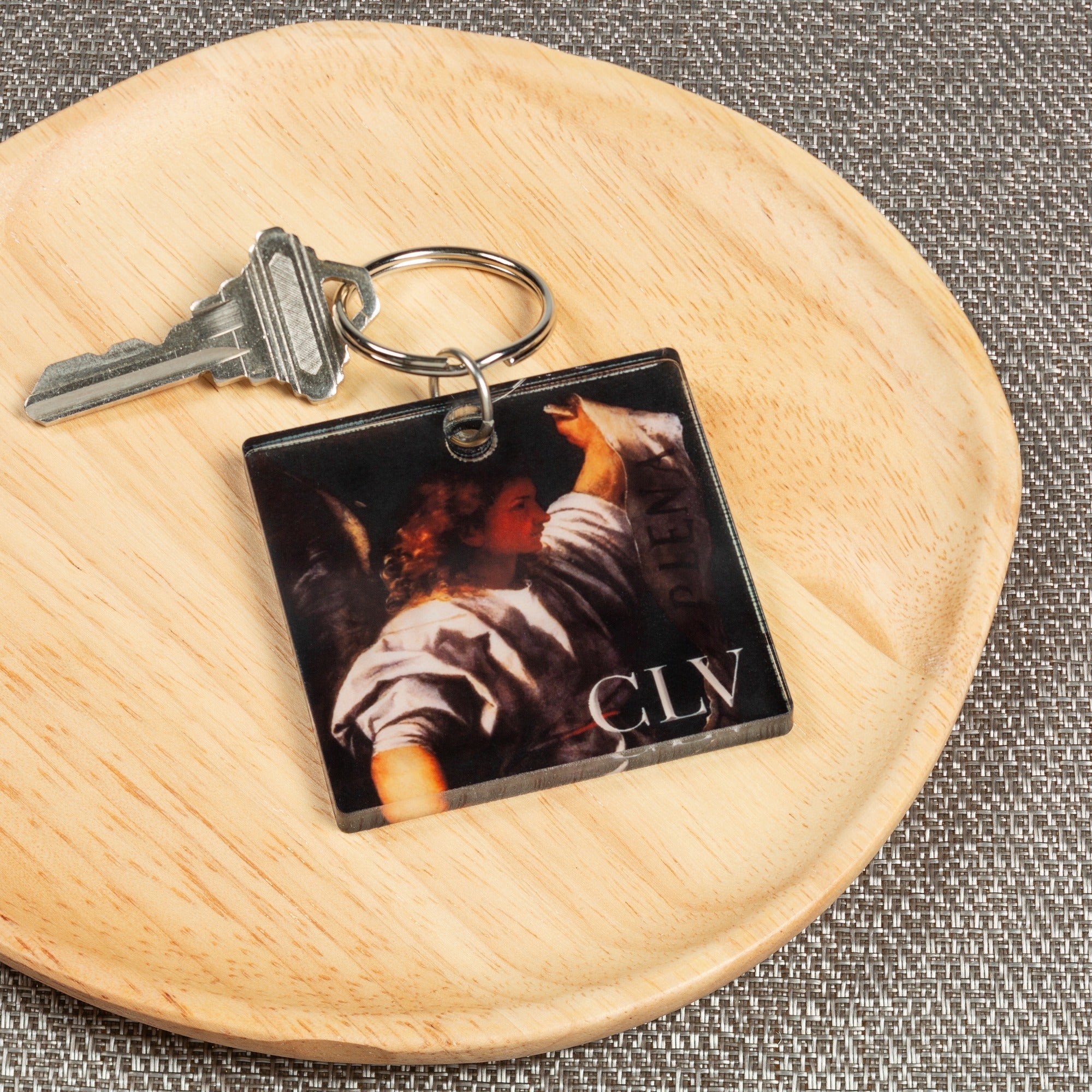 Personalized St. Gabriel the Archangel Key Chain