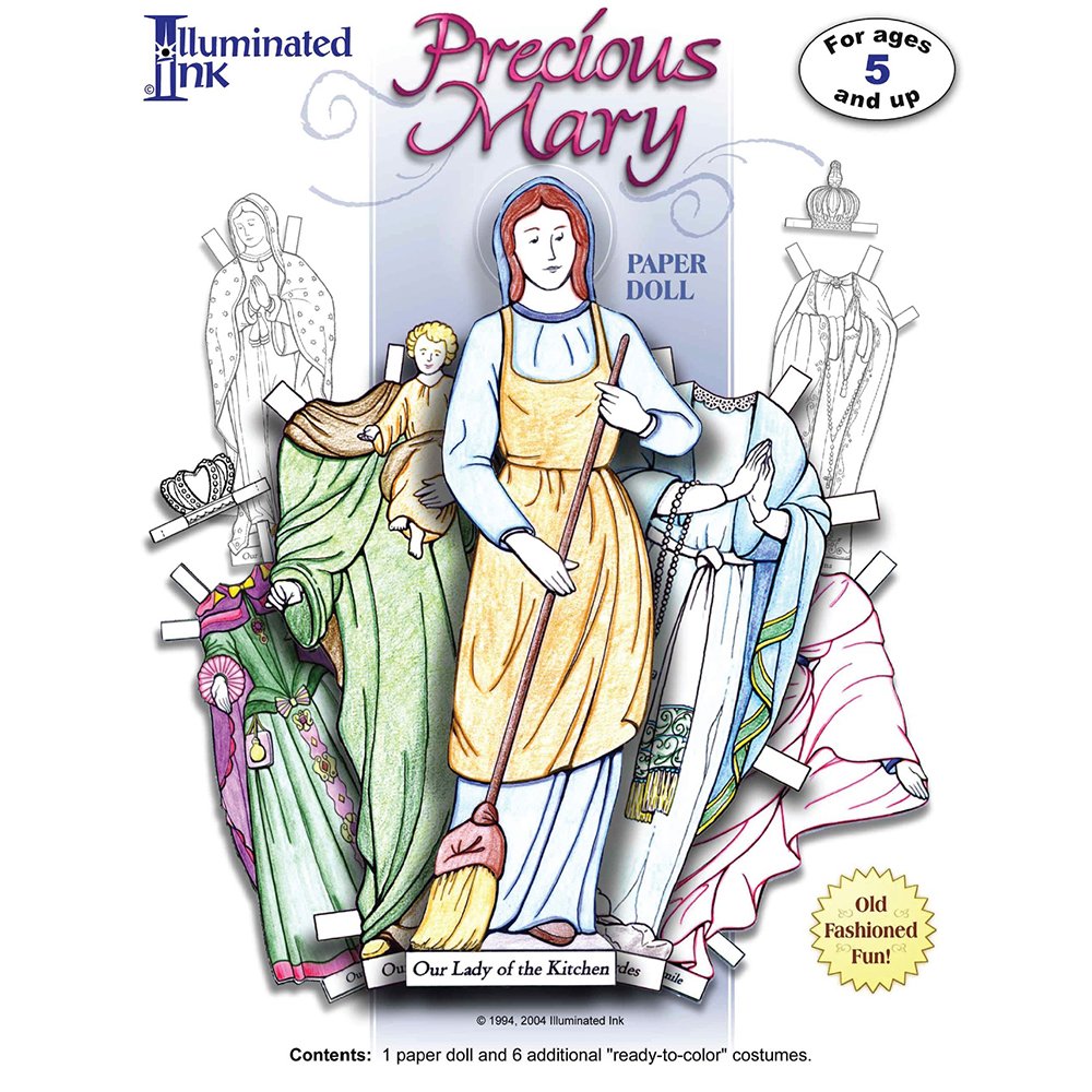 Precious Mary Paper Doll Kit