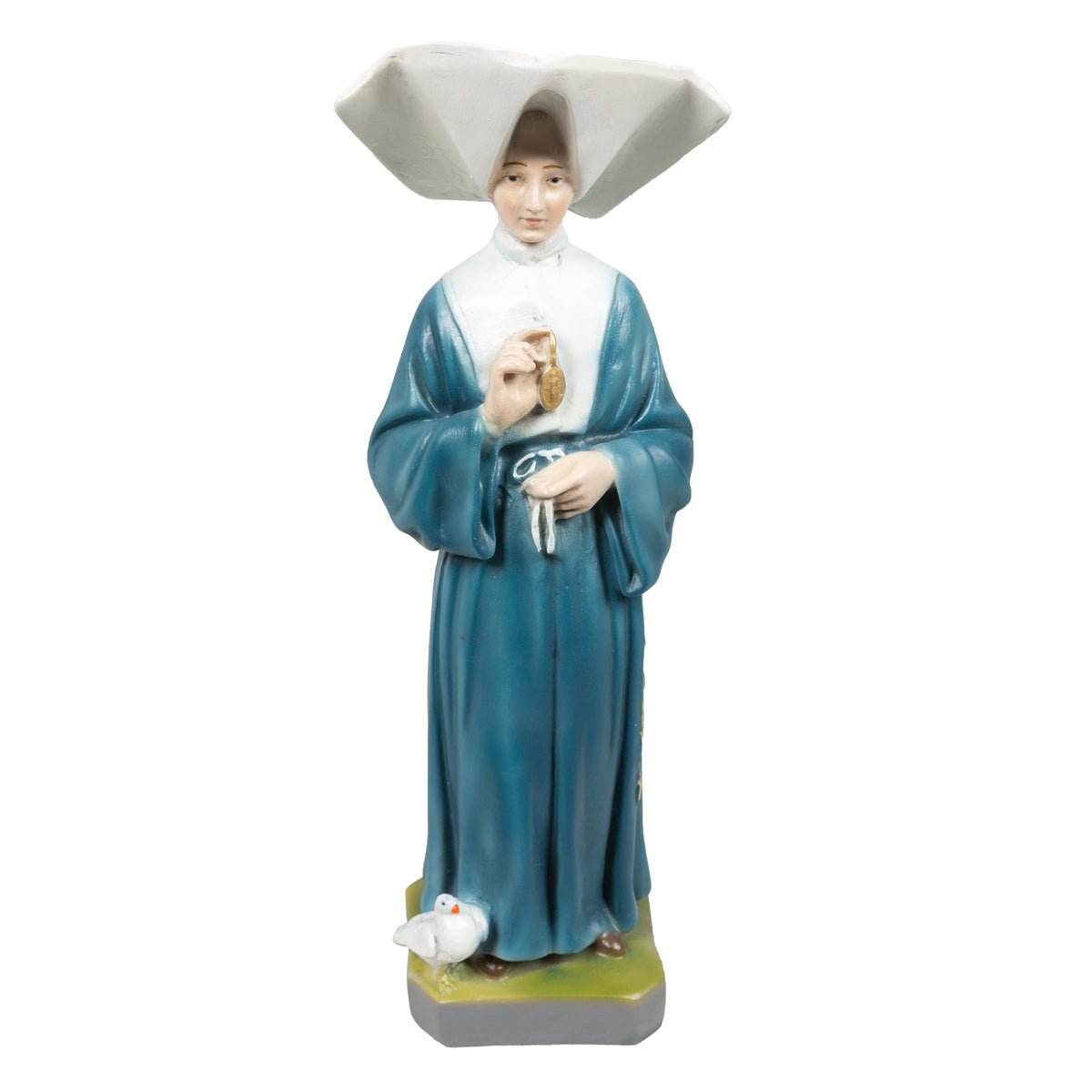St. Catherine Laboure Antique Finish Statue - 13"