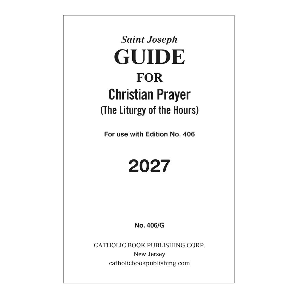 St. Joseph Guide for Christian Prayer - 2027