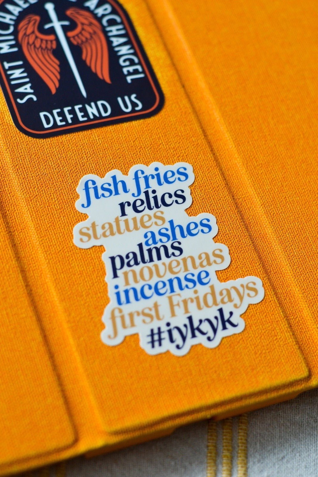 Only Catholic Stuff Vinyl Sticker