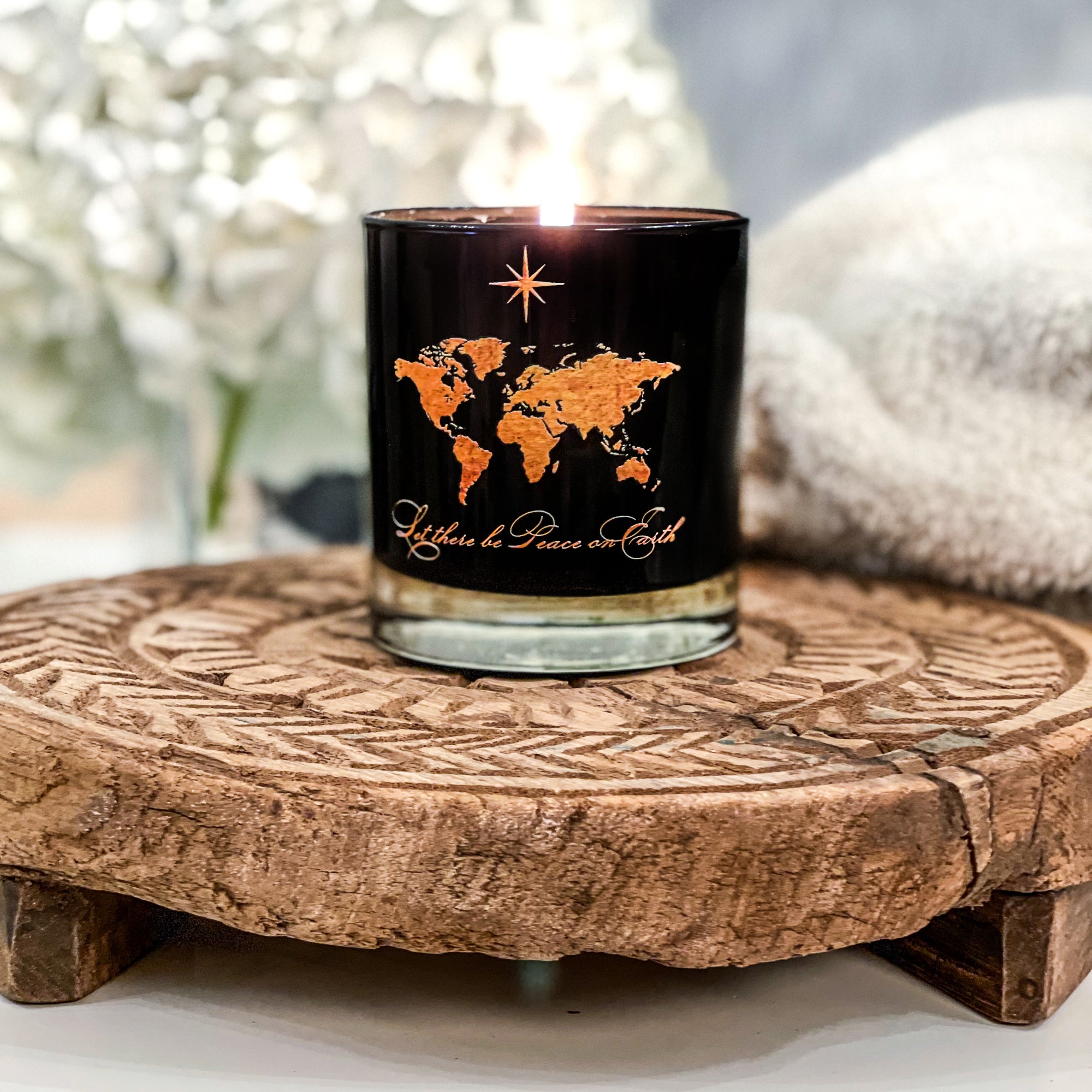Peace on Earth Candle