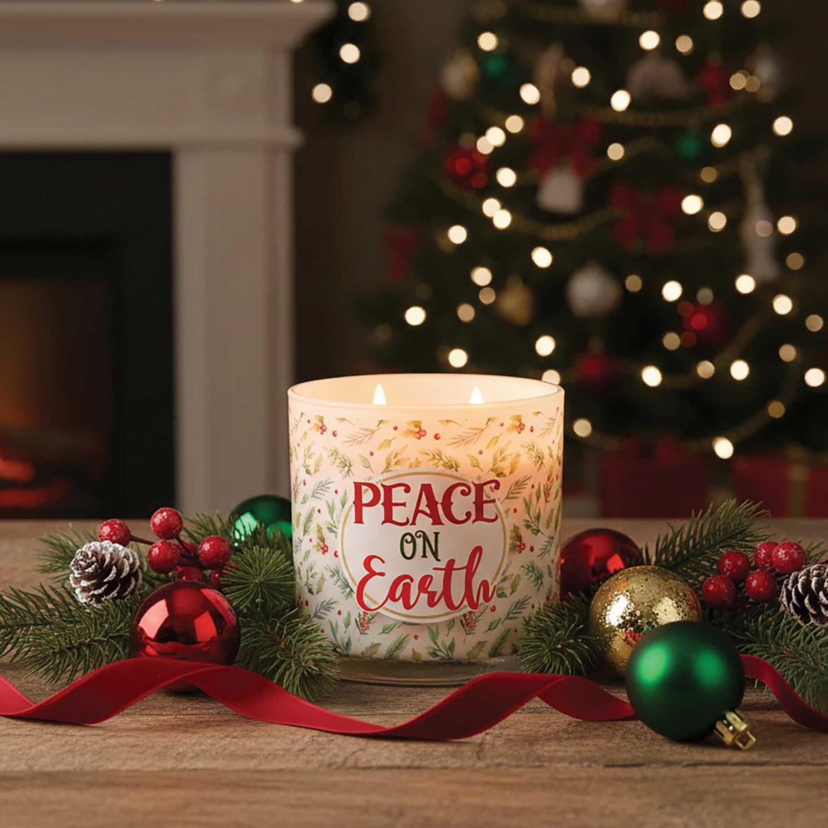 Peace on Earth Soy Wax Candle