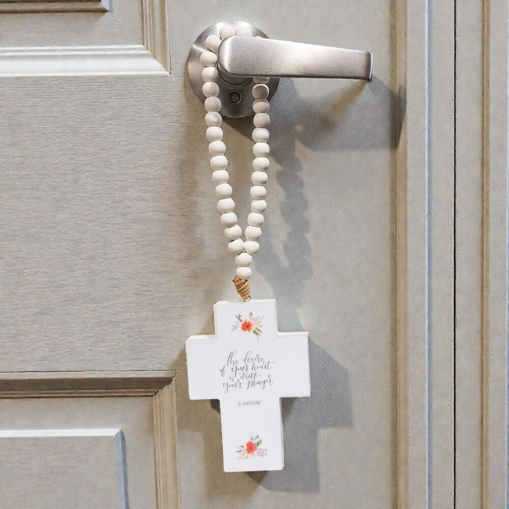 Desire of Your Heart St. Augustine Hanging Cross