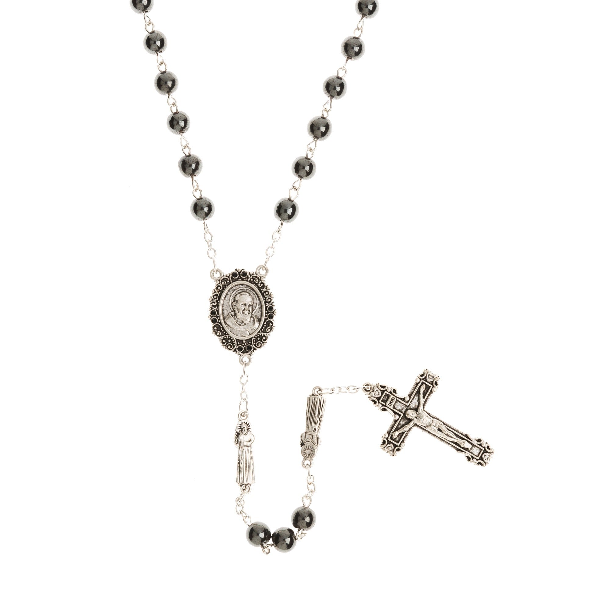 St. Padre Pio Rosary and Medal