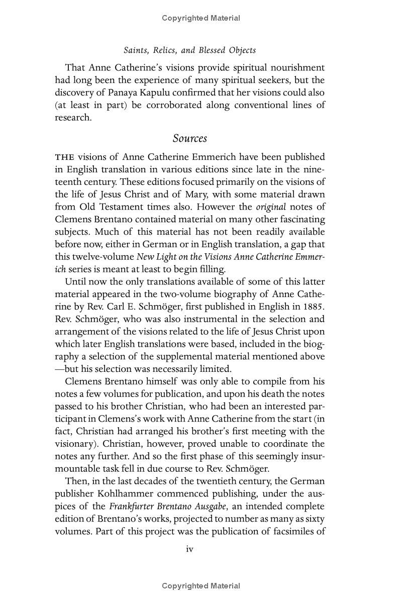 Scenes from the Lives of the Saints - The Visions of Blessed Anne Catherine Emmerich