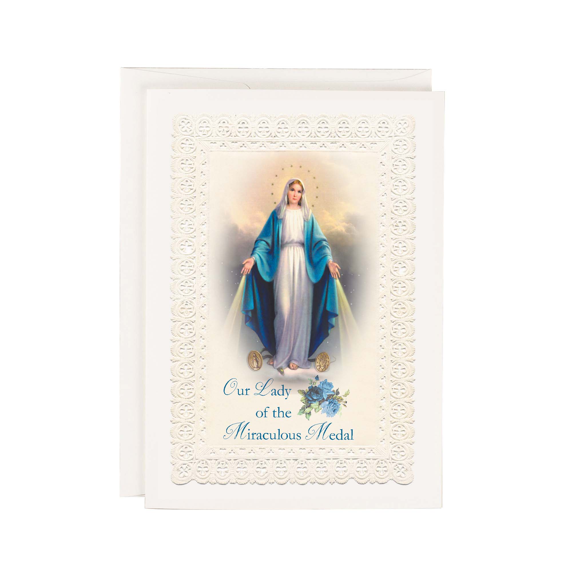 Our Lady of the Miraculous Medal Spiritual Bouquet Card