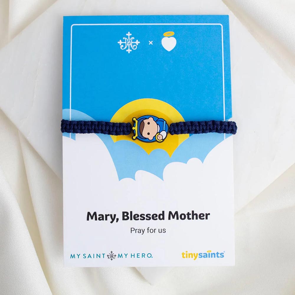 Limited Edition Tiny Saints Mary, Blessed Mother Kids Bracelet