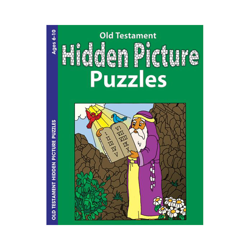 Old Testament Hidden Pictures Book  (Ages 6-10)