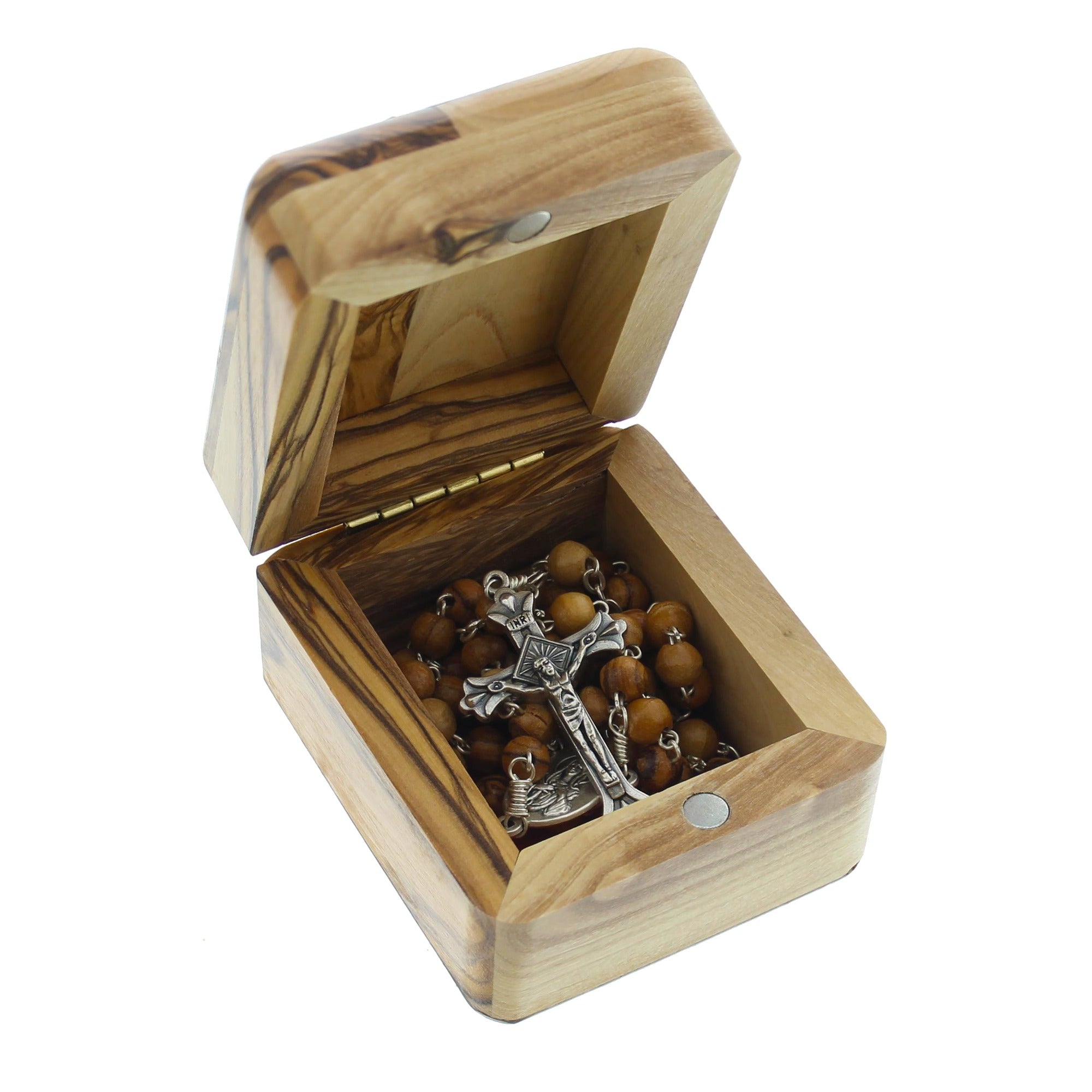 Holy Land RCIA Box with Olive Wood Rosary
