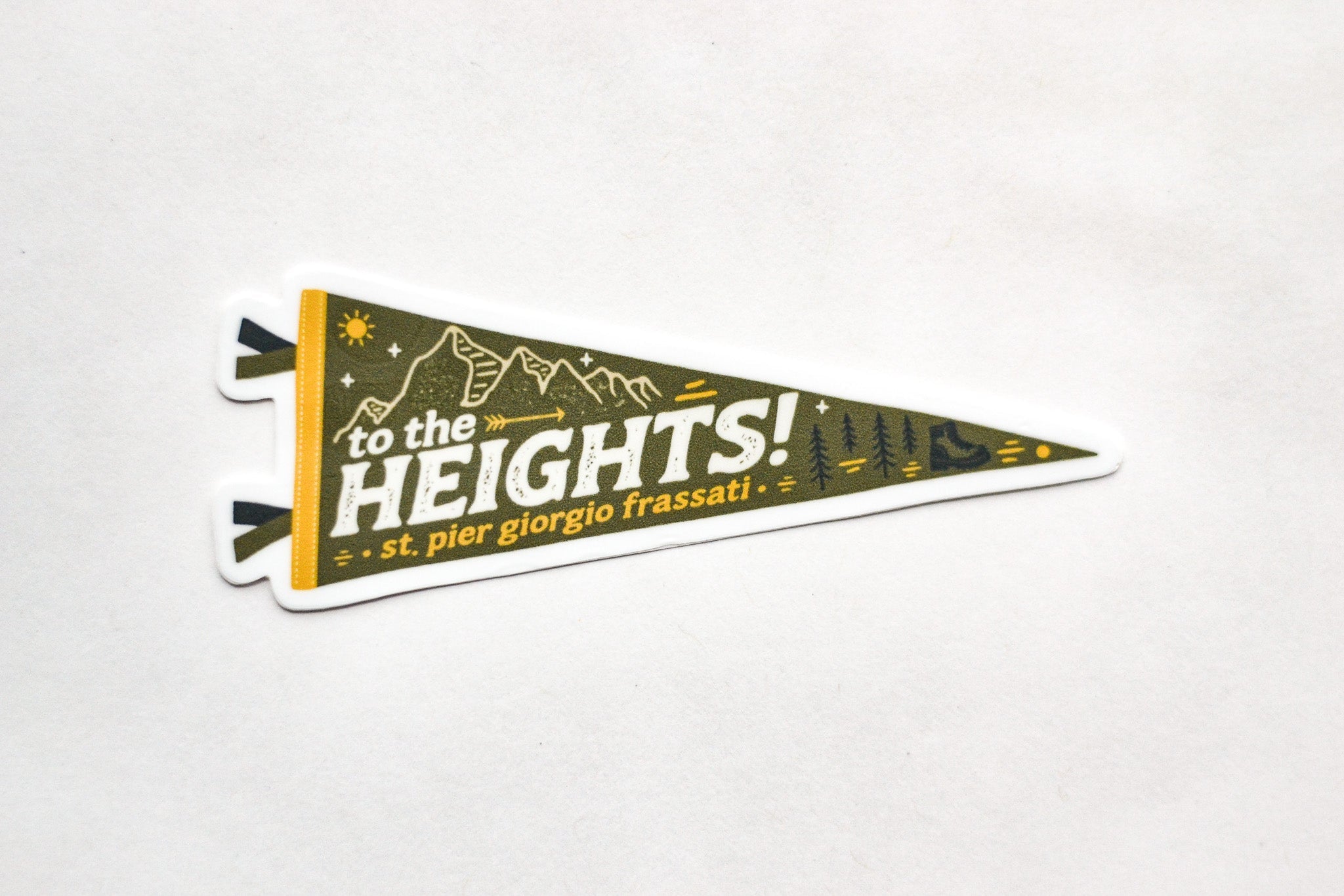 St. Pier Giorgio Frassati Vinyl Sticker
