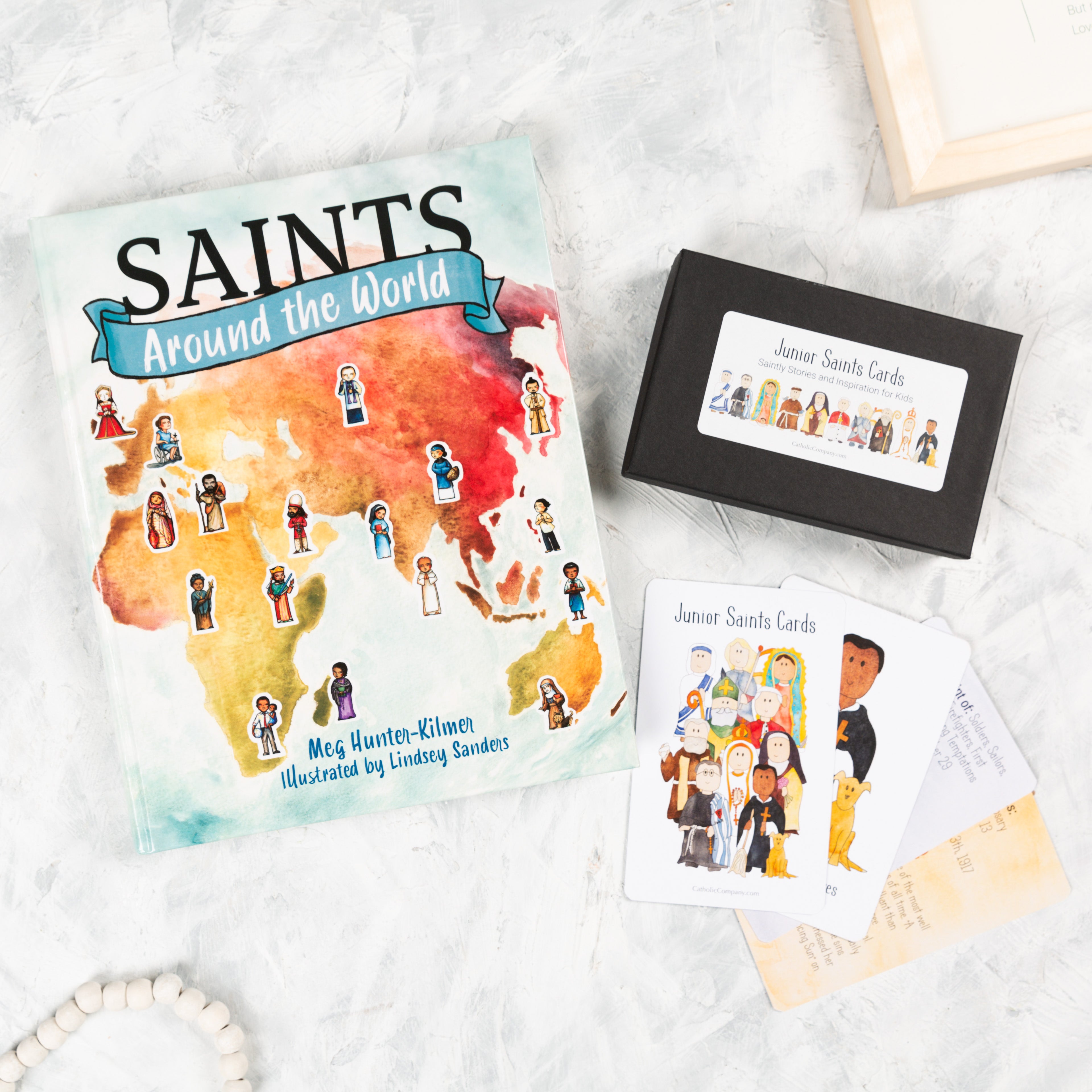 Saints Around the World & Junior Saints Card Pack (2 Gift Set)