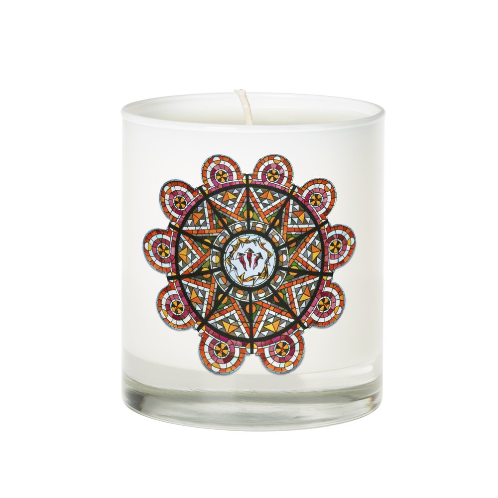 Crown of Thorns Montmartre Stained Glass Candle