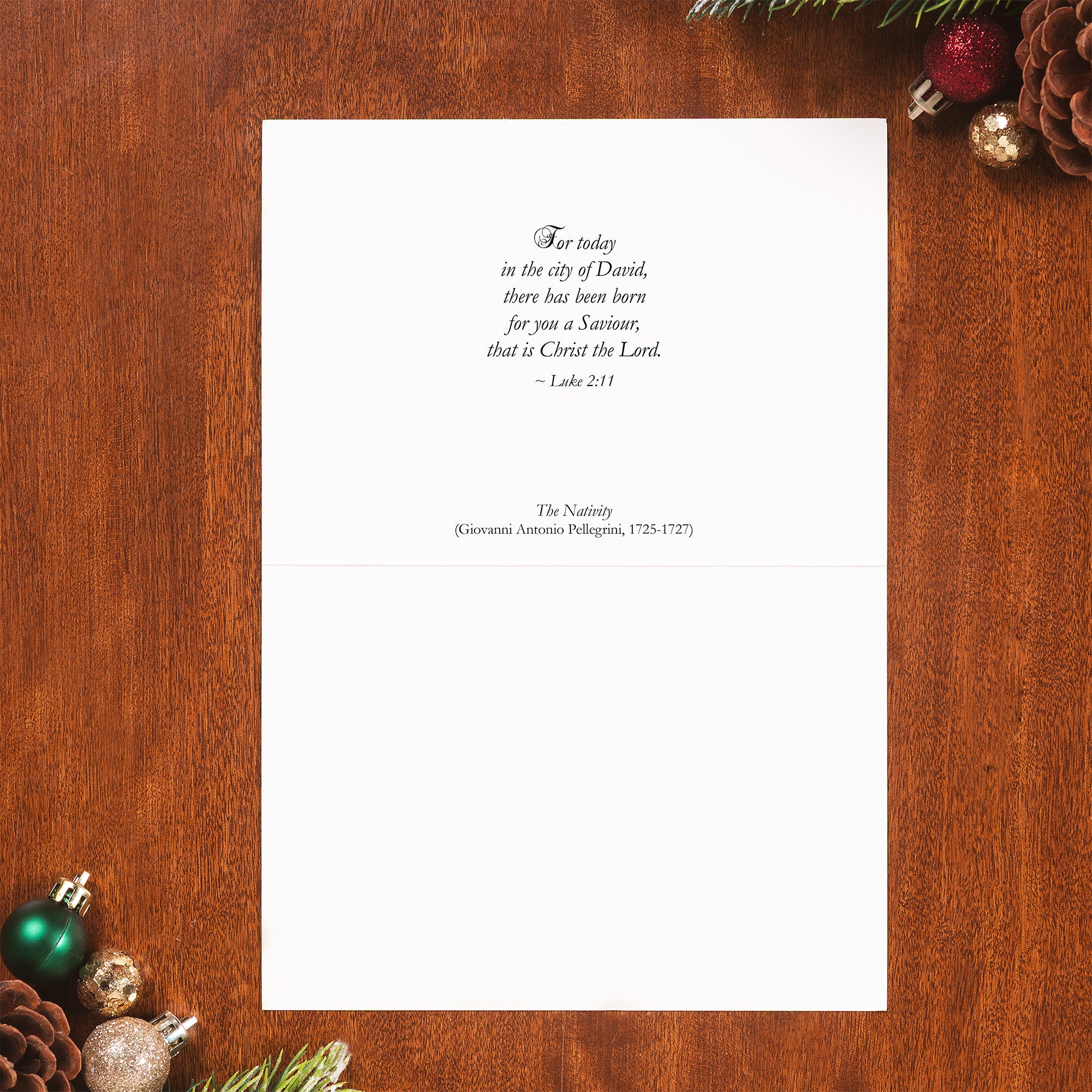 Pellegrini's Nativity Christmas Cards - Set of 20