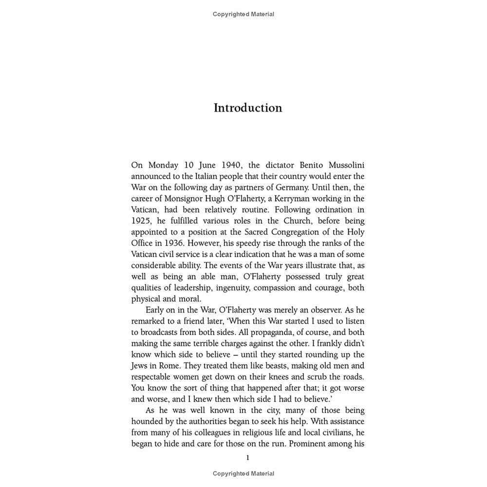 The Vatican Pimpernel: The World War II Exploits of the Monsignor Who Saved Over 6,500 Lives