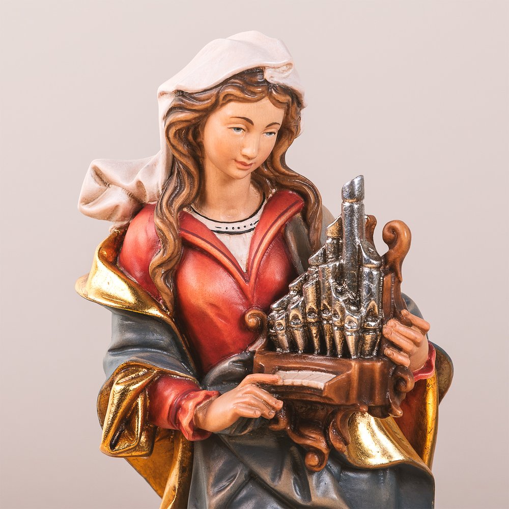 Italian St. Cecilia Statue - 15.5"