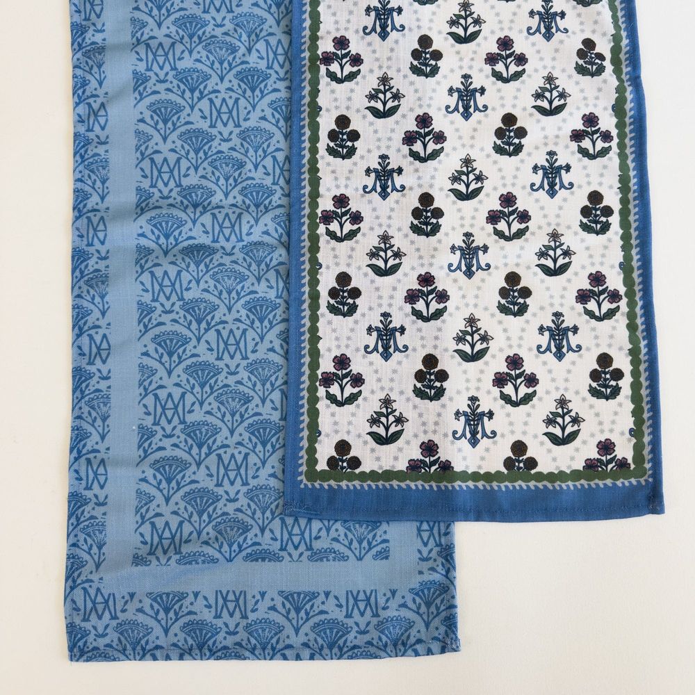 Set of 2 Marian Floral Table Runners - 72"