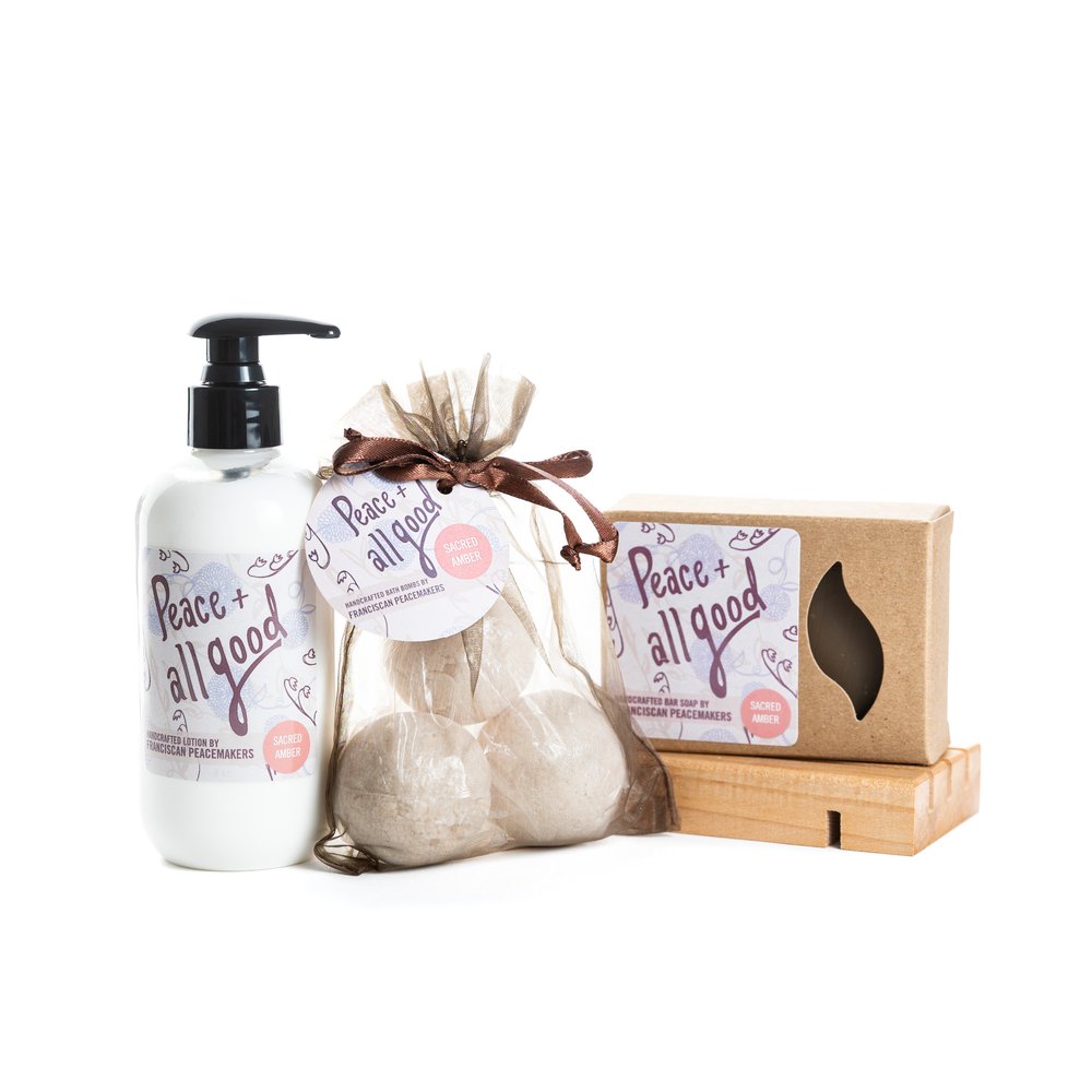 Peace & All Good Gift Set - Sacred Amber
