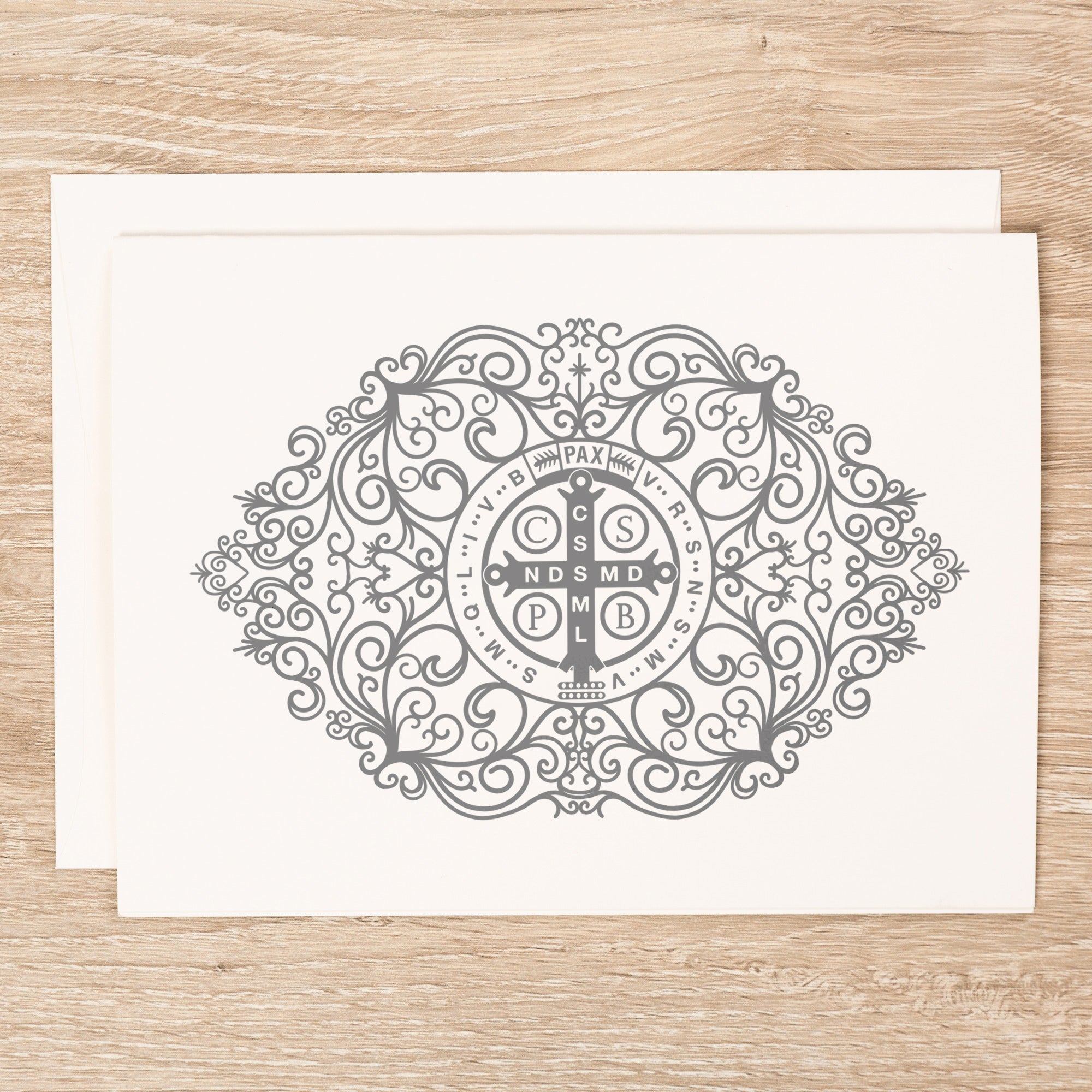 Filigree Collection Catholic Note Cards - Set of 12