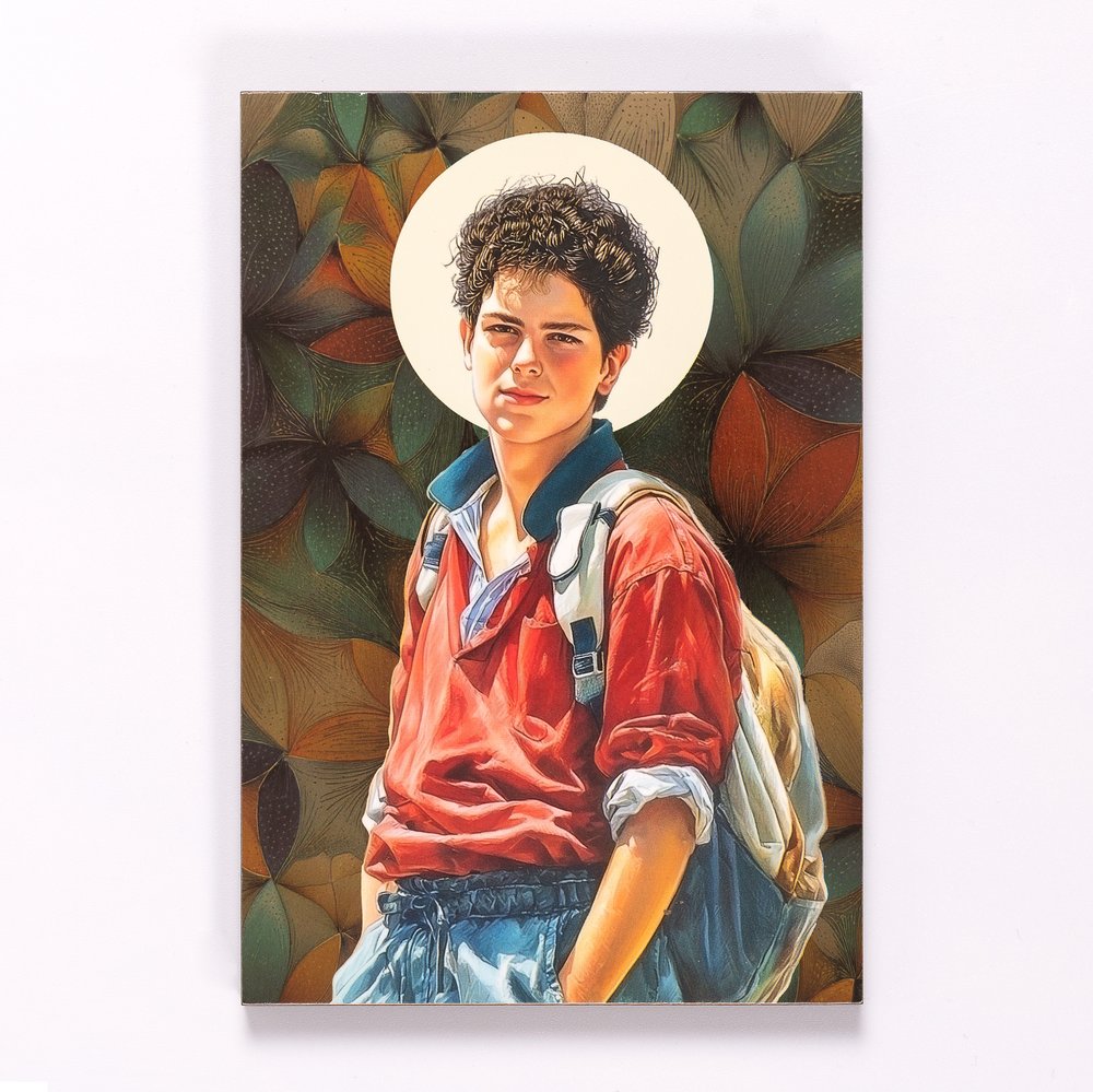 Italian Carlo Acutis Plaque - 5.75"
