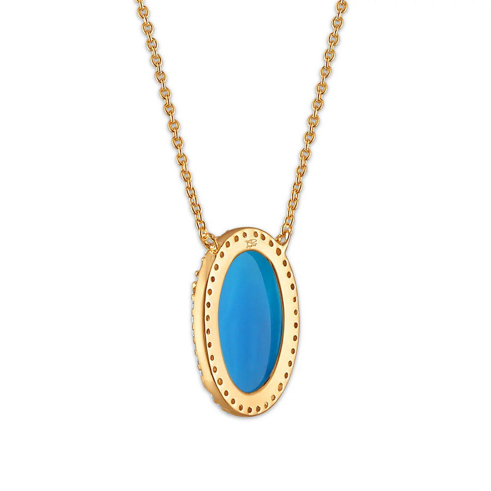 Petite Miraculous Mary Stone Cameo Necklace