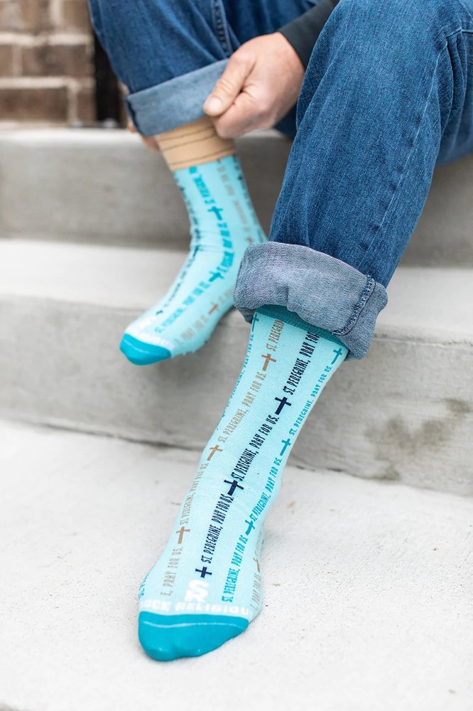 St. Peregrine Adult Socks