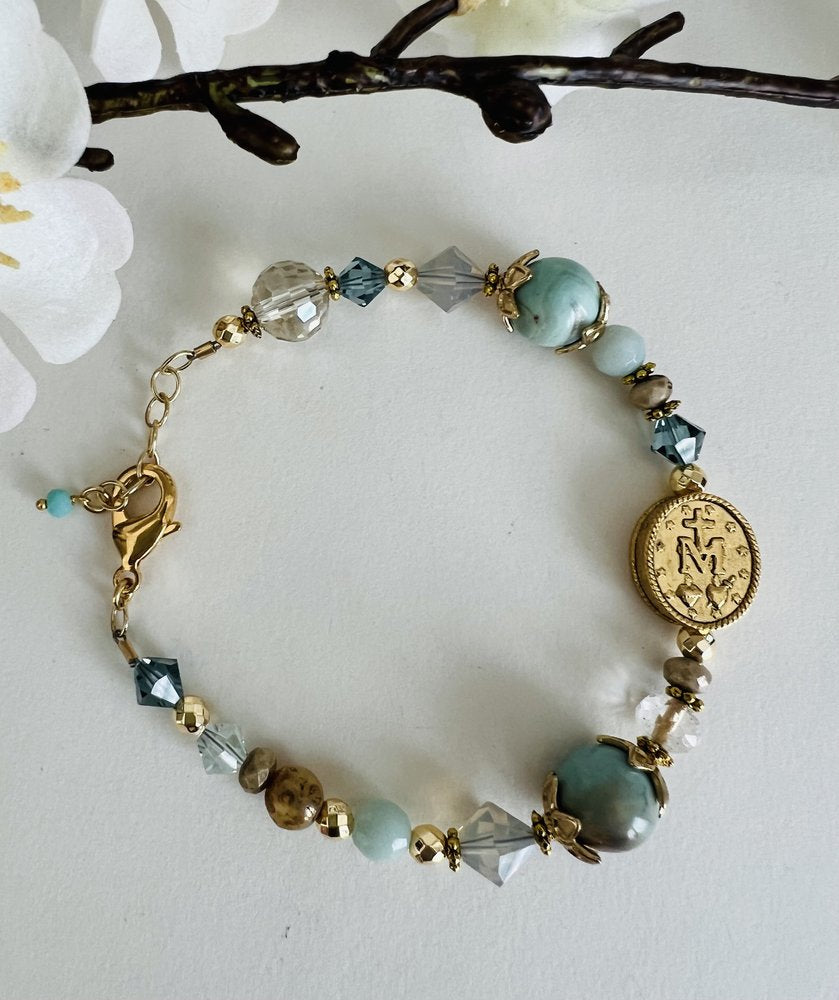 Crowned in Grace Marian Bracelet