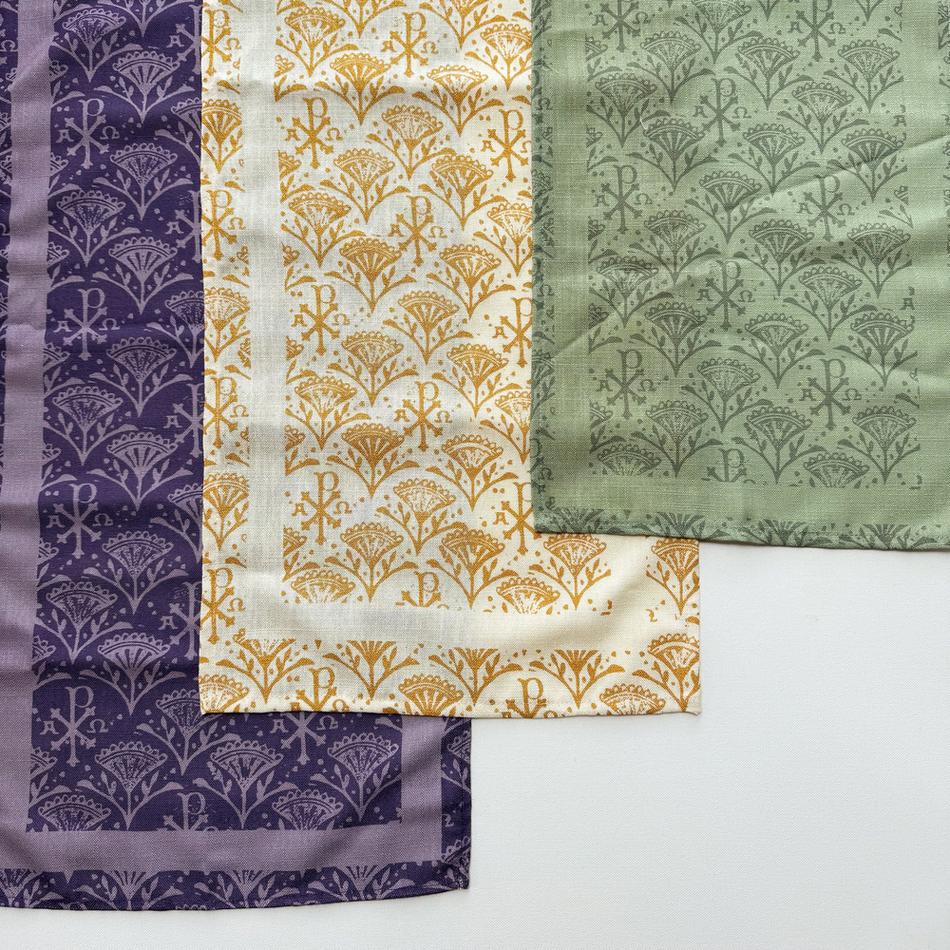 Catholic Liturgical Living Table Runner Set - Set of 3