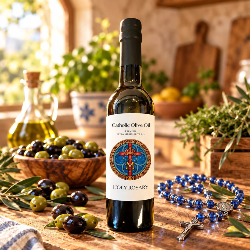 Holy Rosary Extra Virgin Premium Olive Oil - 375 ml