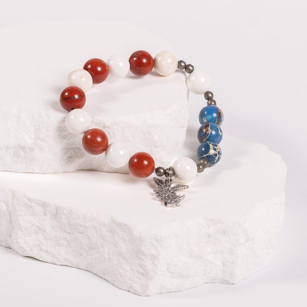 St. Michael America Rosary Bracelet
