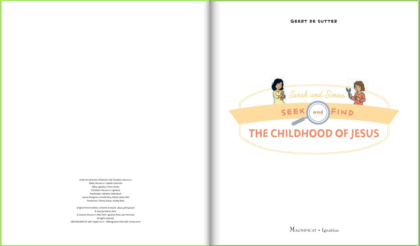 The Childhood of Jesus: Seek and Find Series (Book 5)