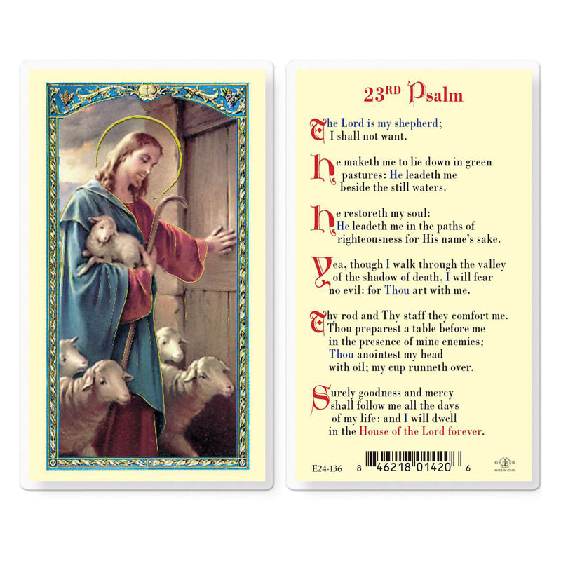 Psalm 23 Prayer Card | The Catholic Company®