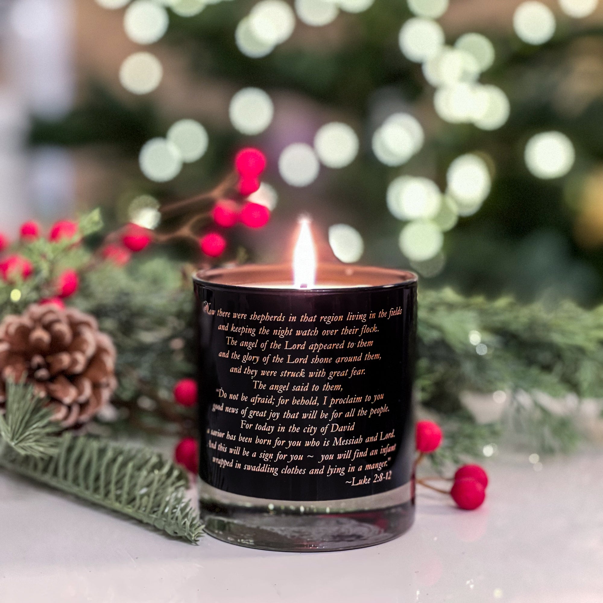 Van Hontorst Adoration of the Shepherds Candle