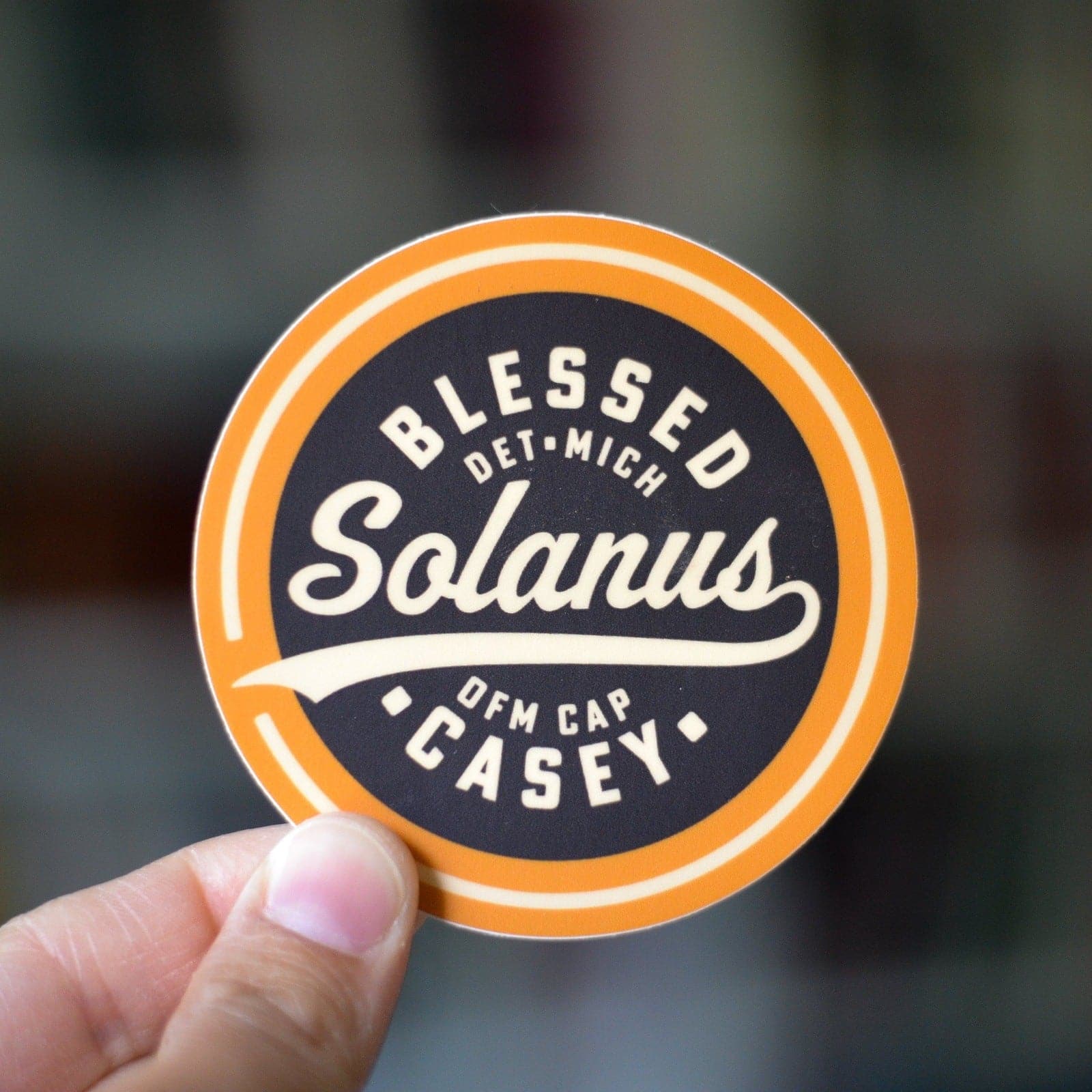 Blessed Solanus Casey Vinyl Sticker