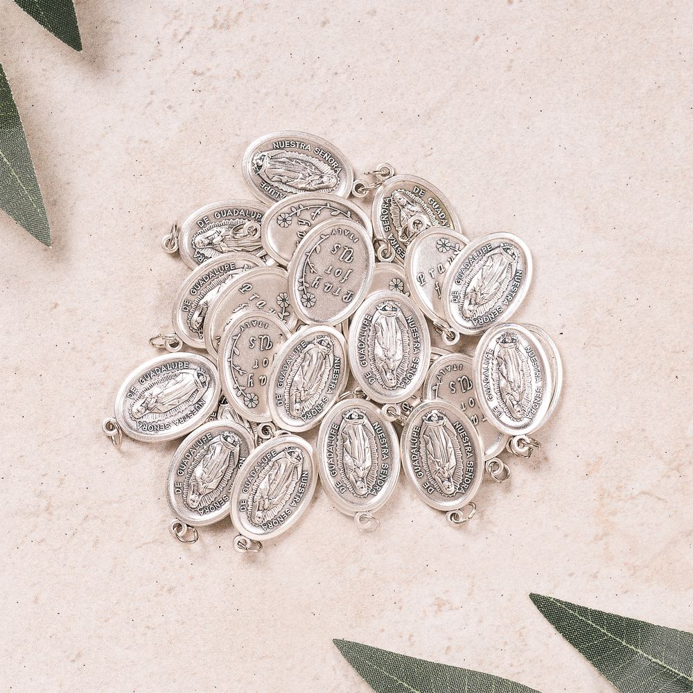 Nuestra Señora de Guadalupe Medals - Bulk Pack of 25