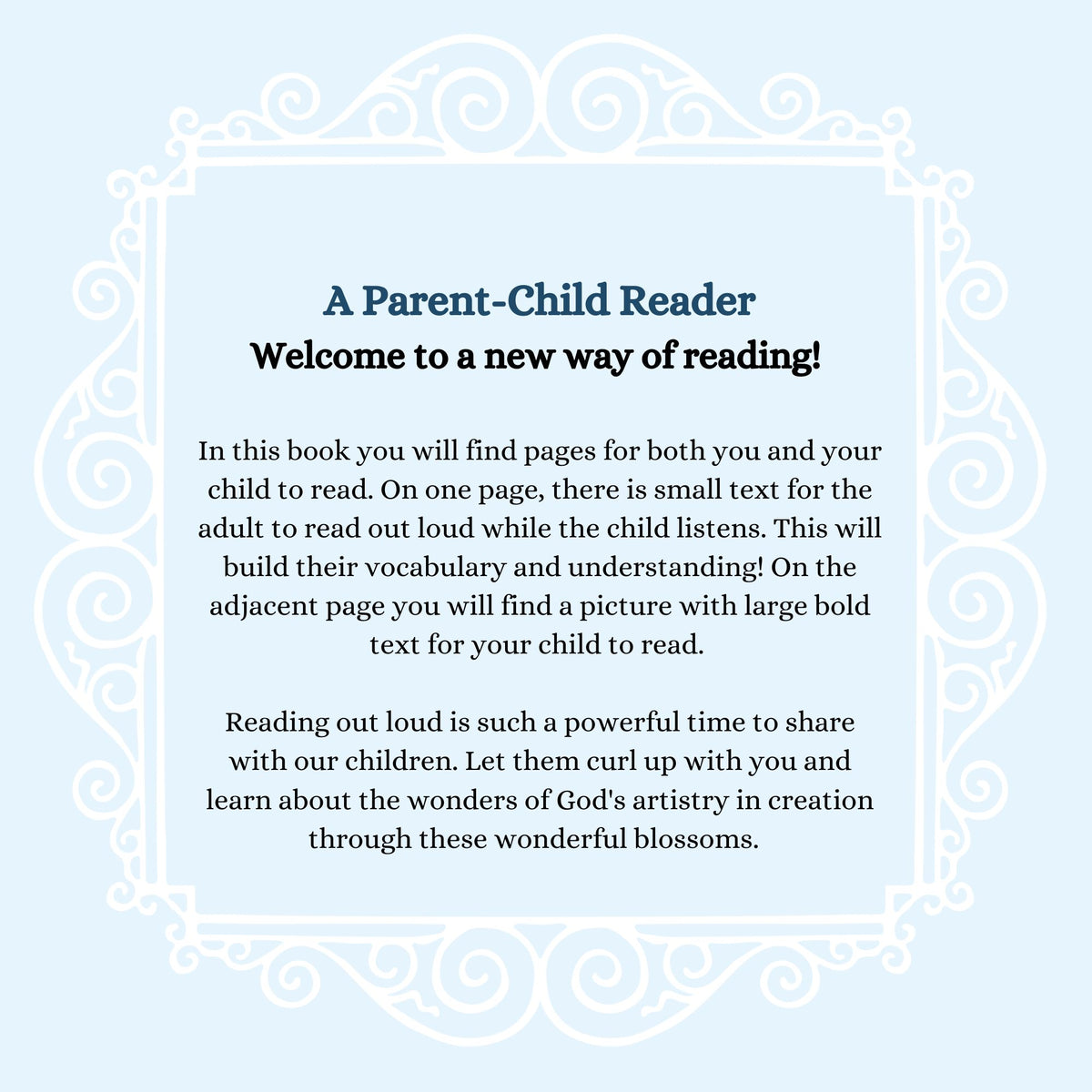 Our Lady's Garden: A Parent-Child Reader