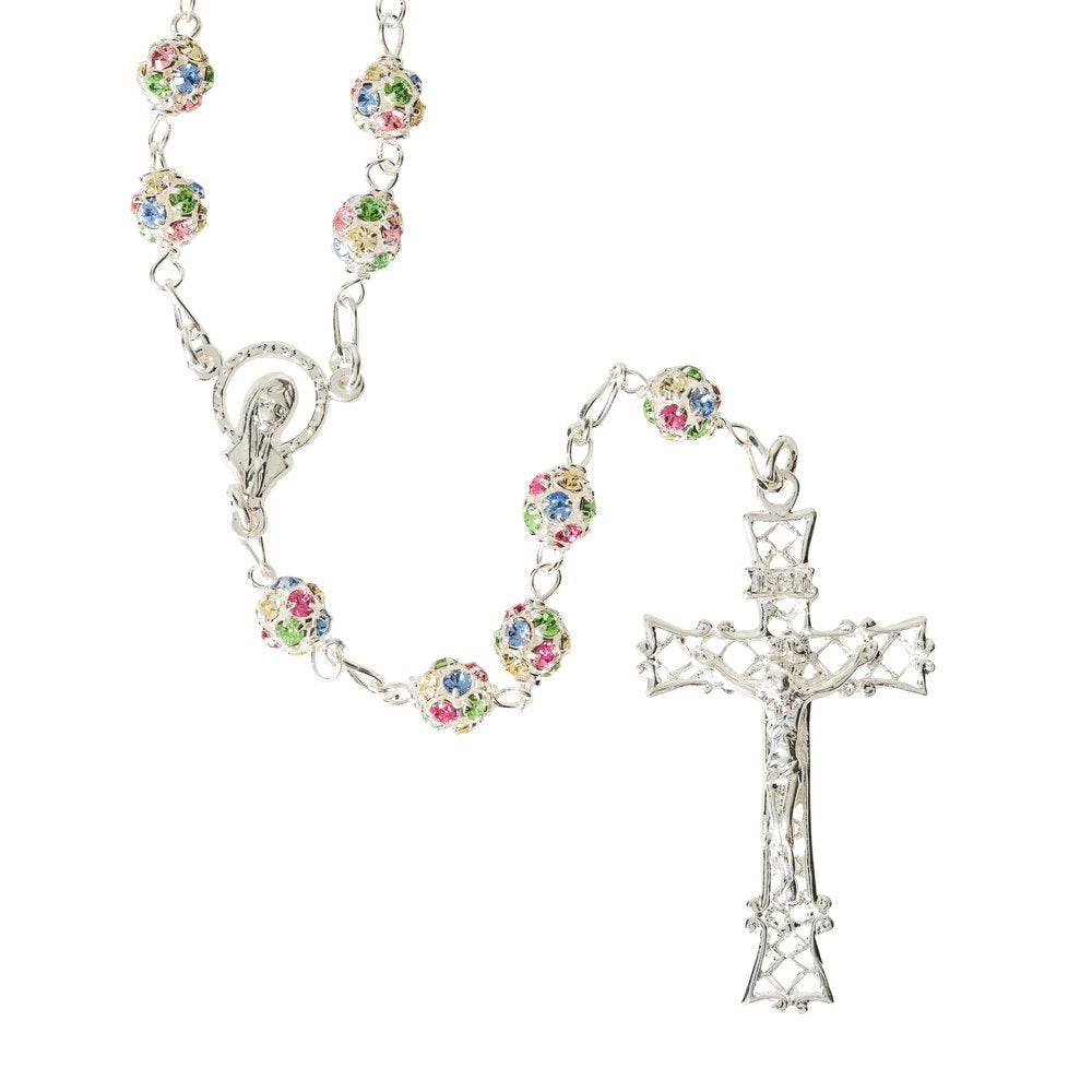 Swarovski Pastel Pave Rosary