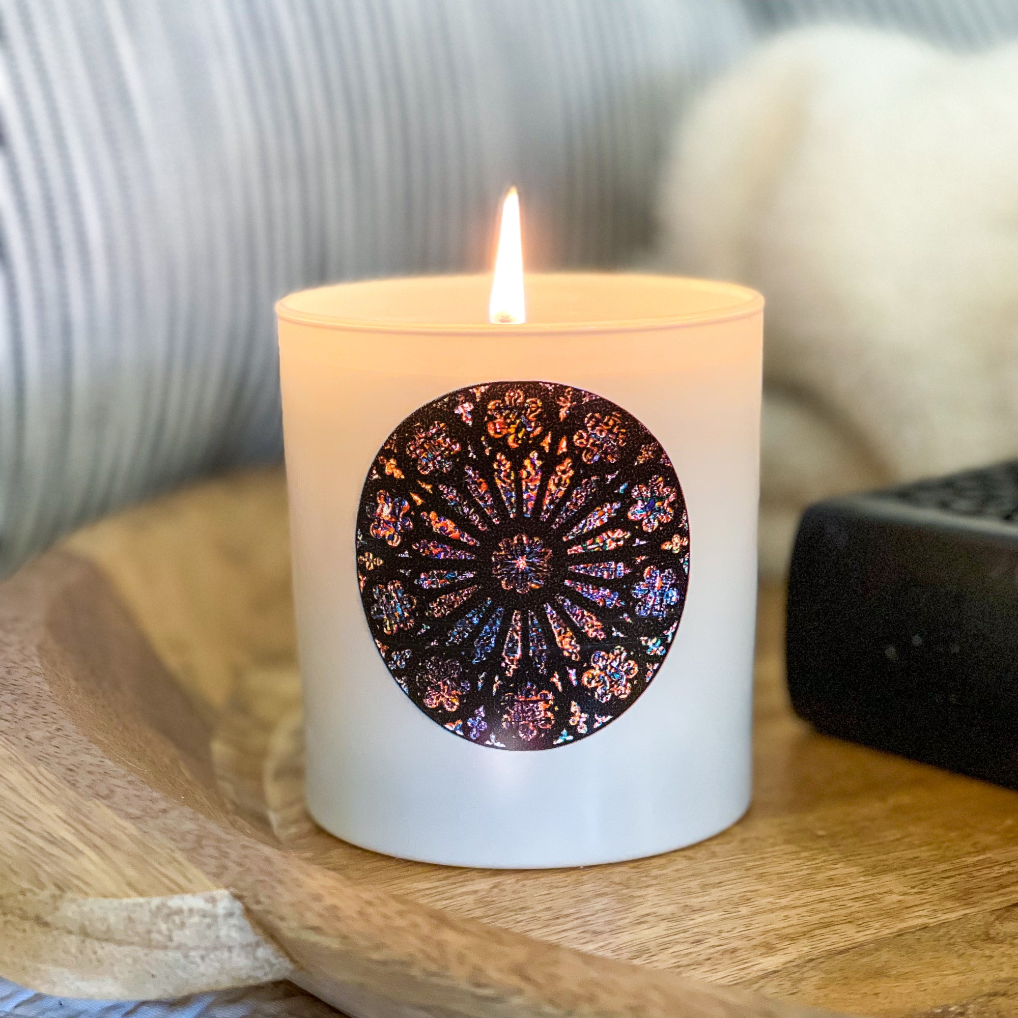 National Cathedral Stained Glass Window Candle