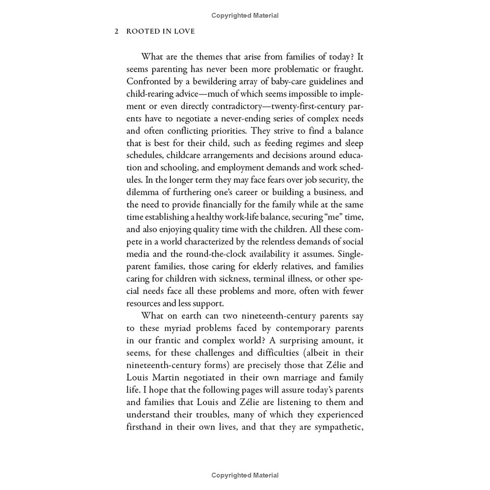 Rooted in Love: Louis and Zelie Martin - Models of Married Love, Family Life, and Everyday Holiness