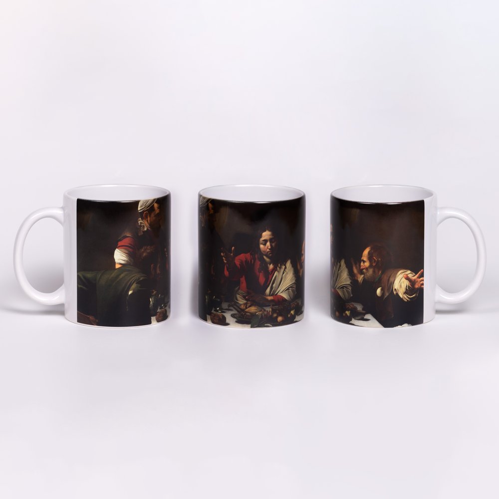 Caravaggio's Supper at Emmaus Classic Art Mug